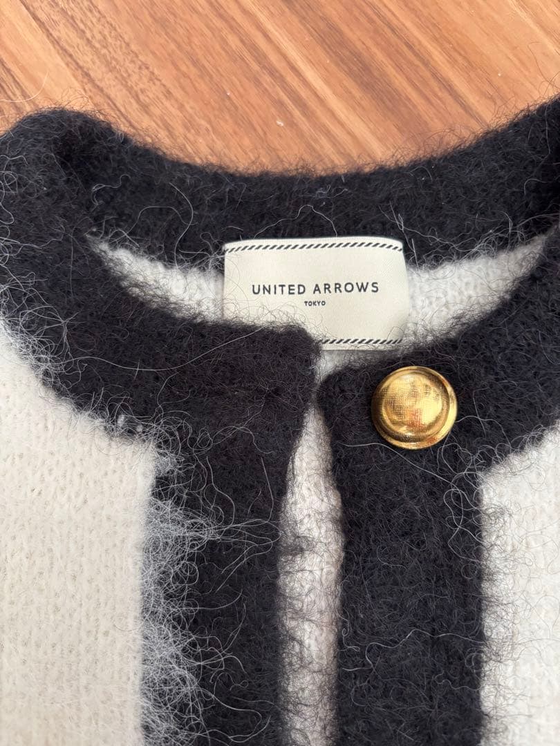 美品　ユナイテッドアローズ　ニットジャケット