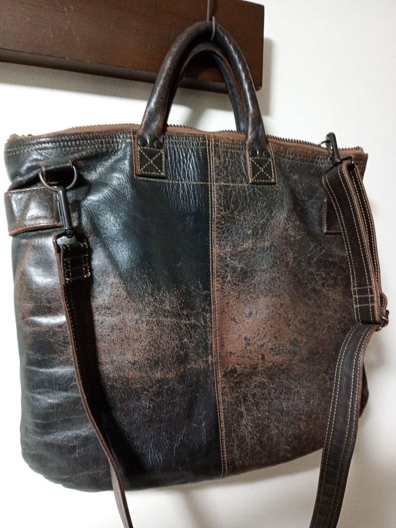 TOYs McCOY 2way トイズマッコイ レザーヘルメットバッグ 馬革