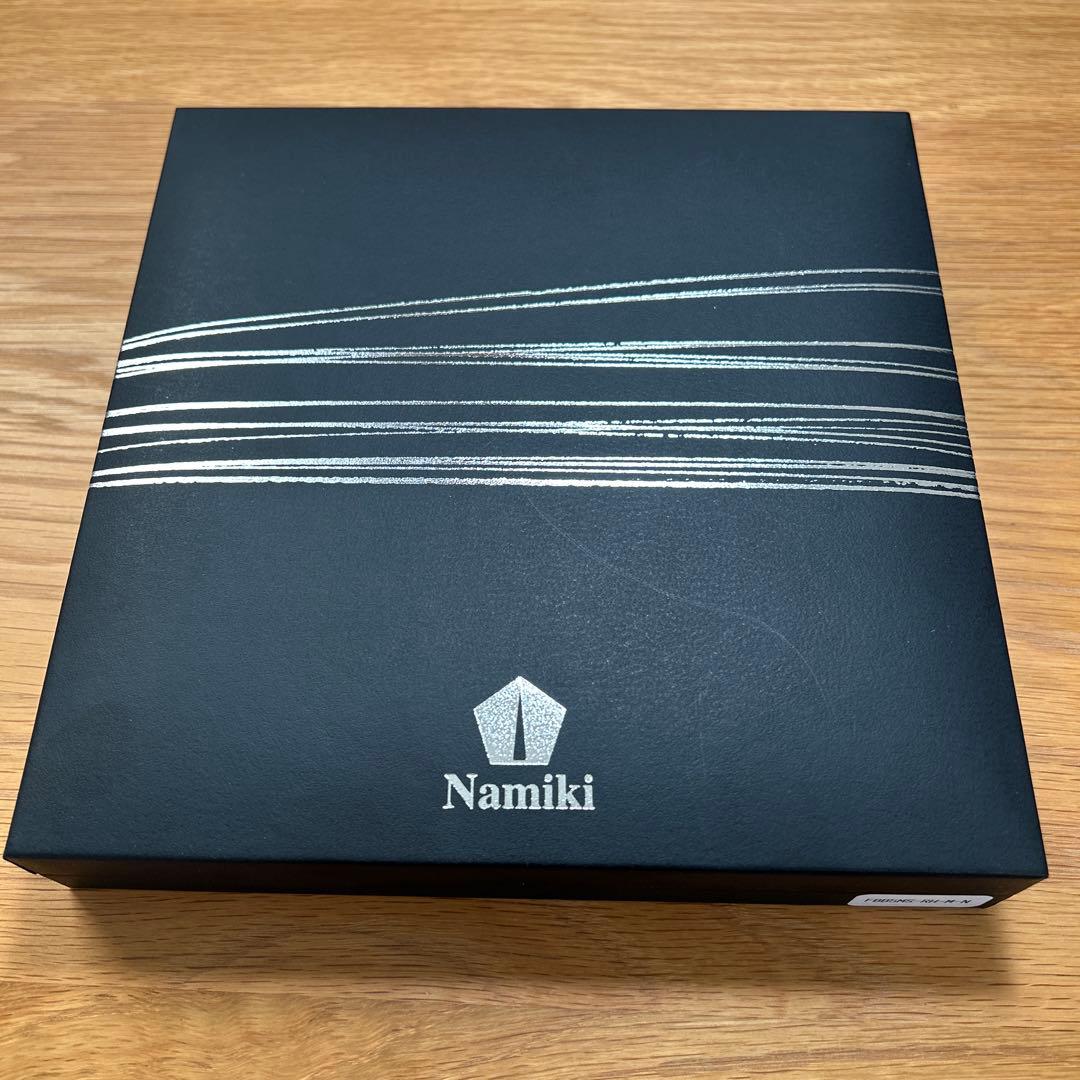 レア　Namiki bamboo 万年筆 マットシルバー　中字　ナミキ　バンブー