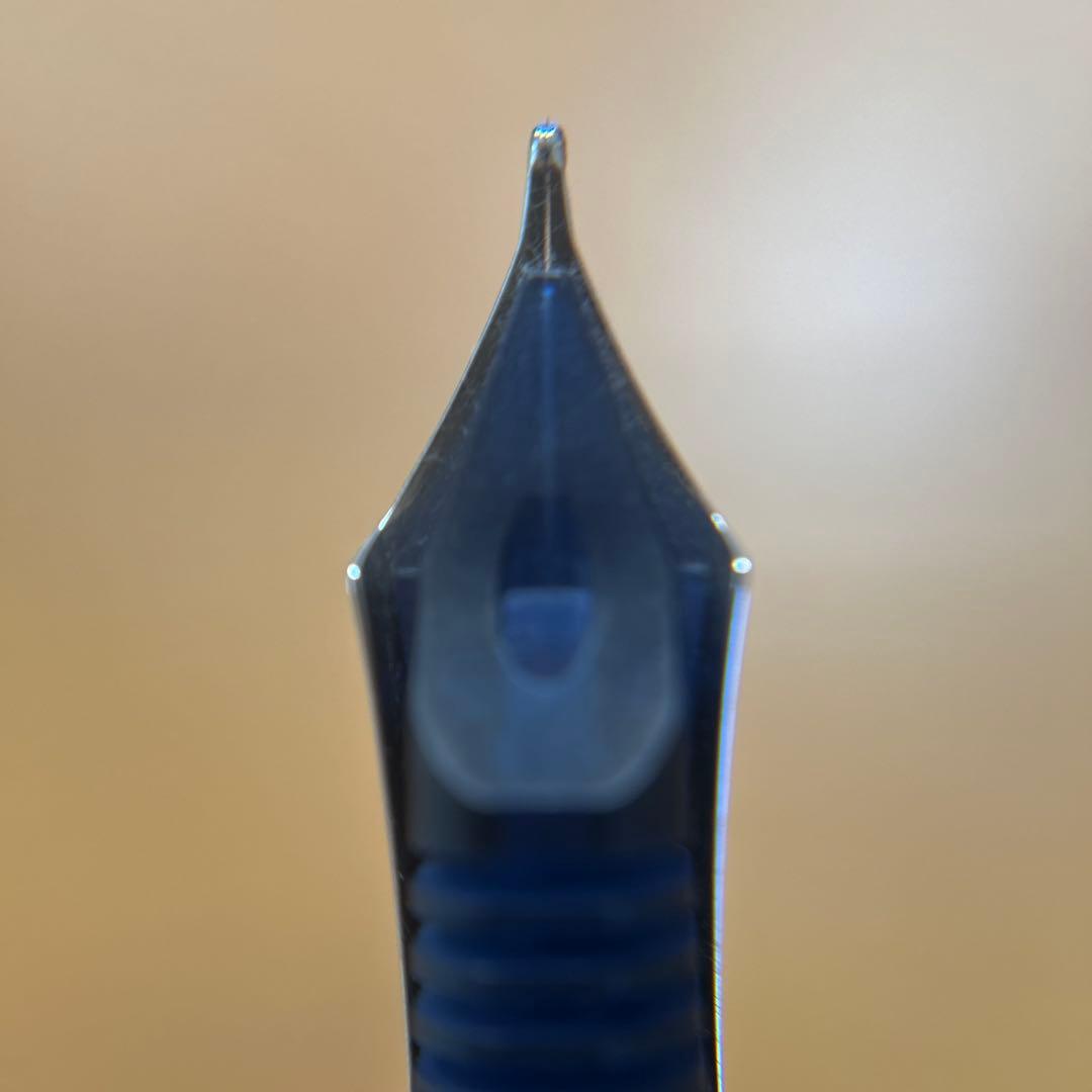 レア　Namiki bamboo 万年筆 マットシルバー　中字　ナミキ　バンブー