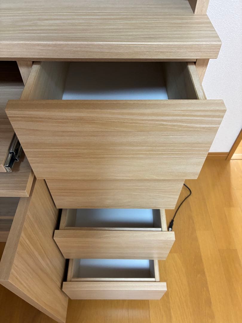 【最終値下げ】美品 入江木工 キッチンボード レンジボード 食器棚 0619