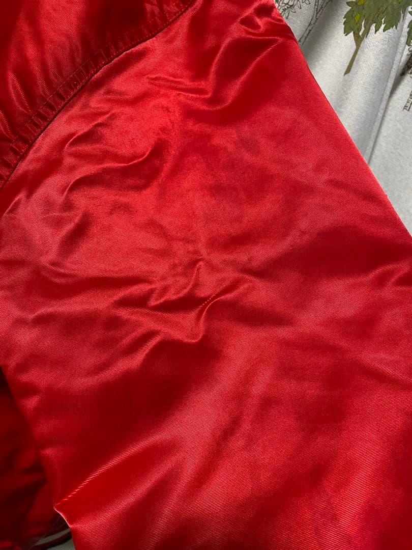 名作　スターター　ブルズ　スタジャン レッド 超希少XL！！