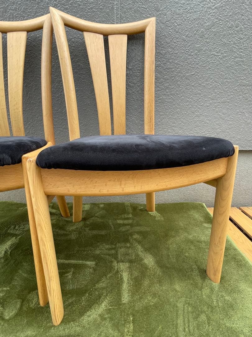 2脚セット　日進木工　ダチェア　椅子　　　オシャレ　ACTUS インテリア