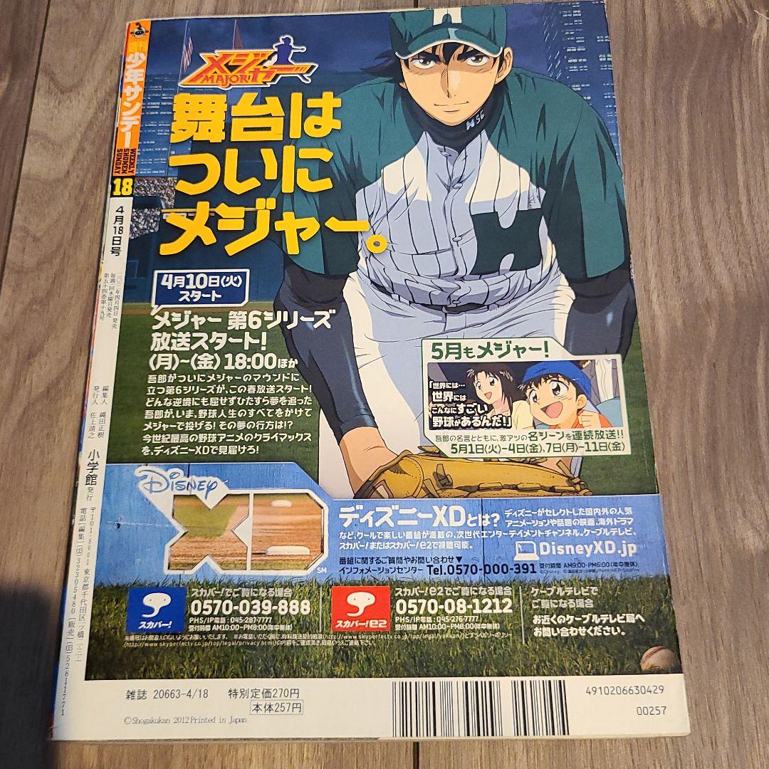 桐谷美玲　週刊少年サンデー2012年