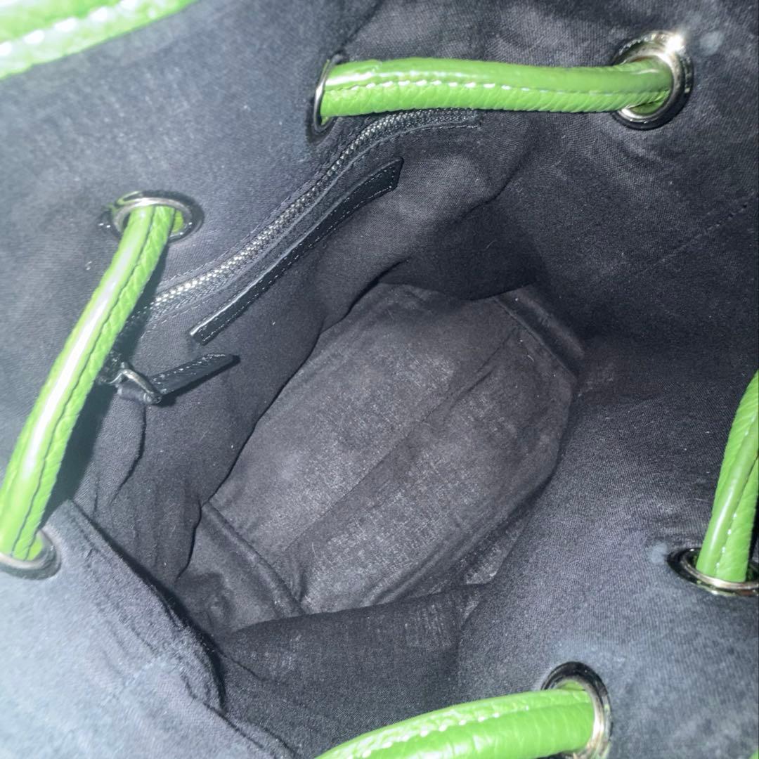 【美品・限定カラー】VASIC BOND MINI 2WAY バッグ グリーン