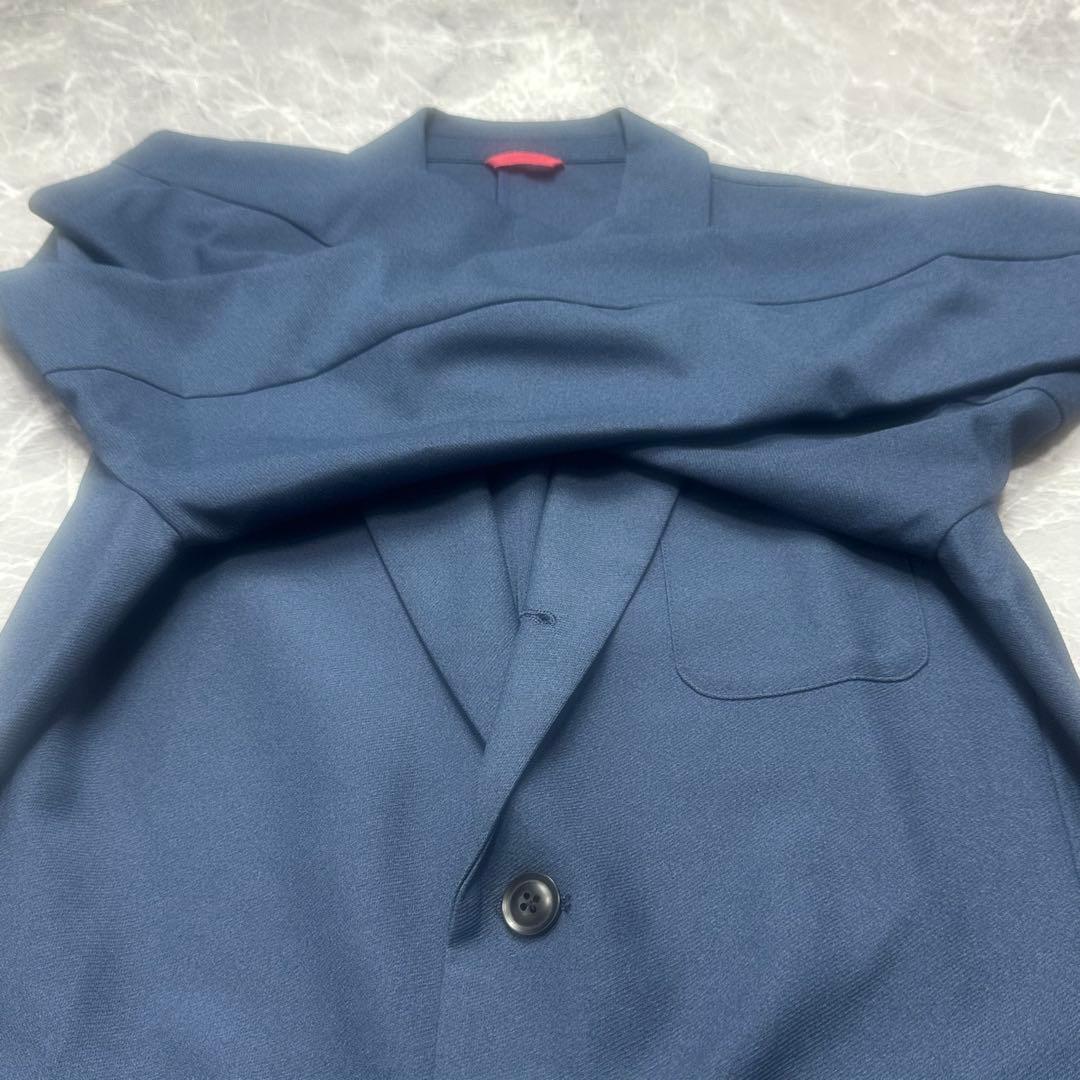 Factelier デイリーウォッシャブル　 セットアップ 扇原コラボ　L 紺