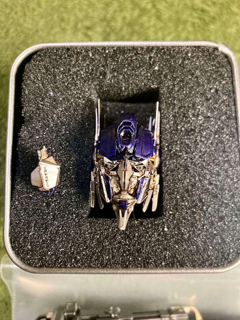 DLXオプティマスプライム用メガストライカー＋MPMスケール細密カスタムヘッド