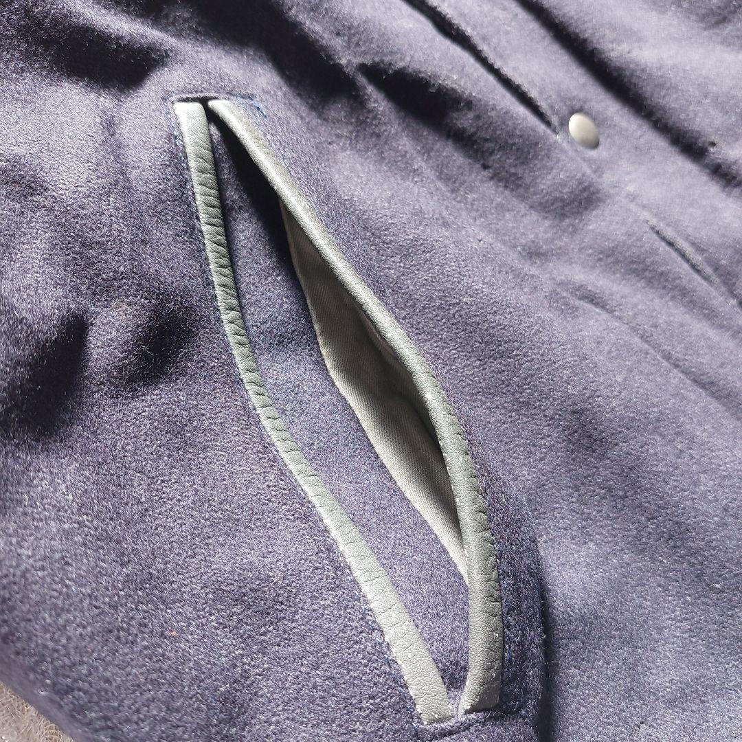 80s vintage MEN'S BIGI スタジャン 中綿キルティング