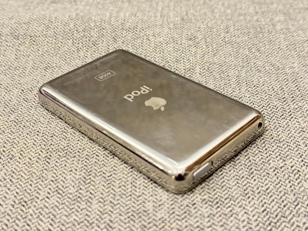 iPod Classic 第6世代 SD 128GB バッテリー新品 シルバー