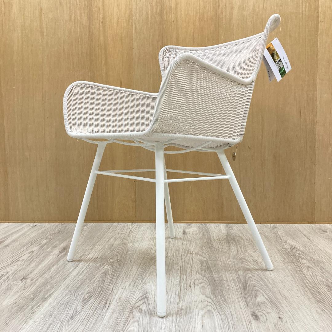 新品オリバー　アウトドアチェア　ガーデンチェア　オランダ　ウーブンプラス　室内外