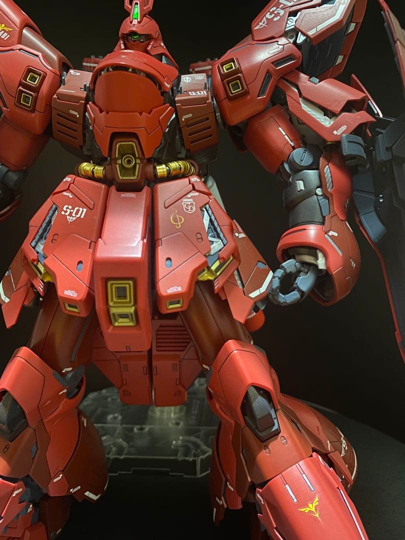 MG 1/100 MSN-04 サザビーVer.ka 塗装済 完成品