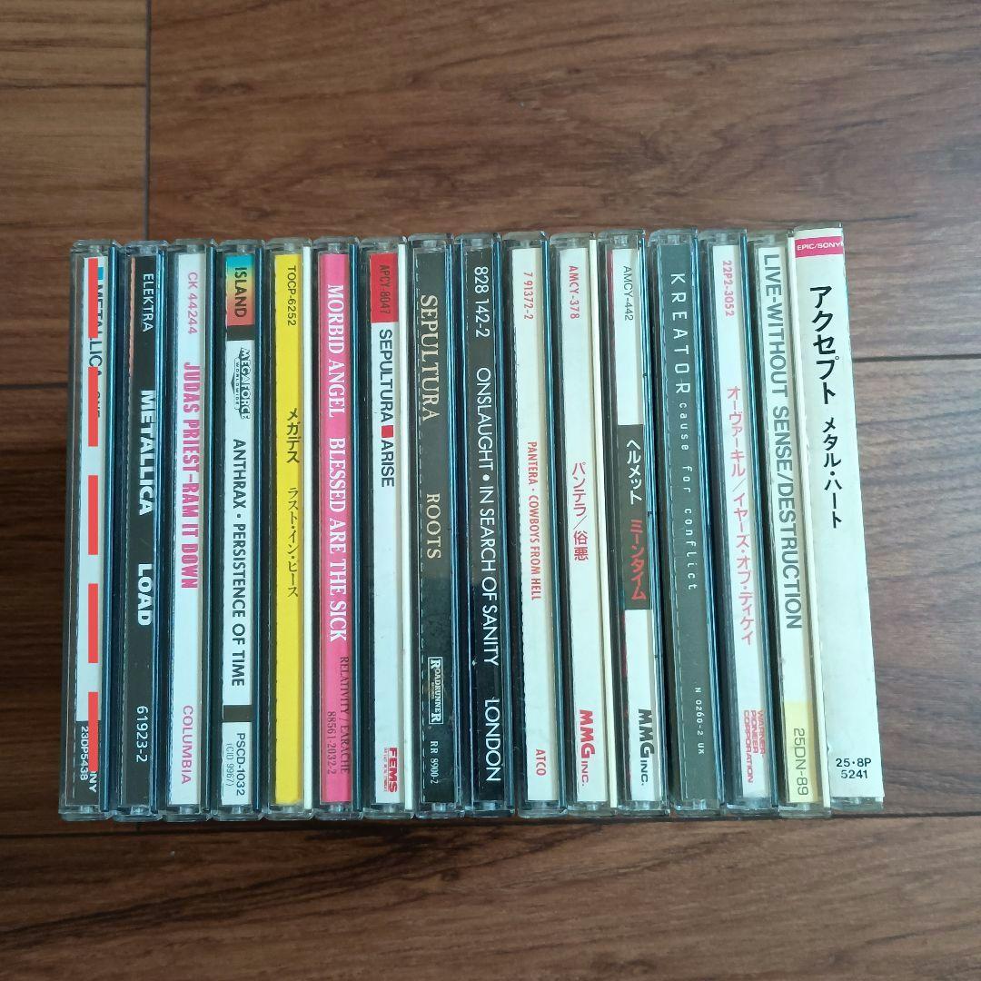 メタル 中古CD 15枚まとめ売り