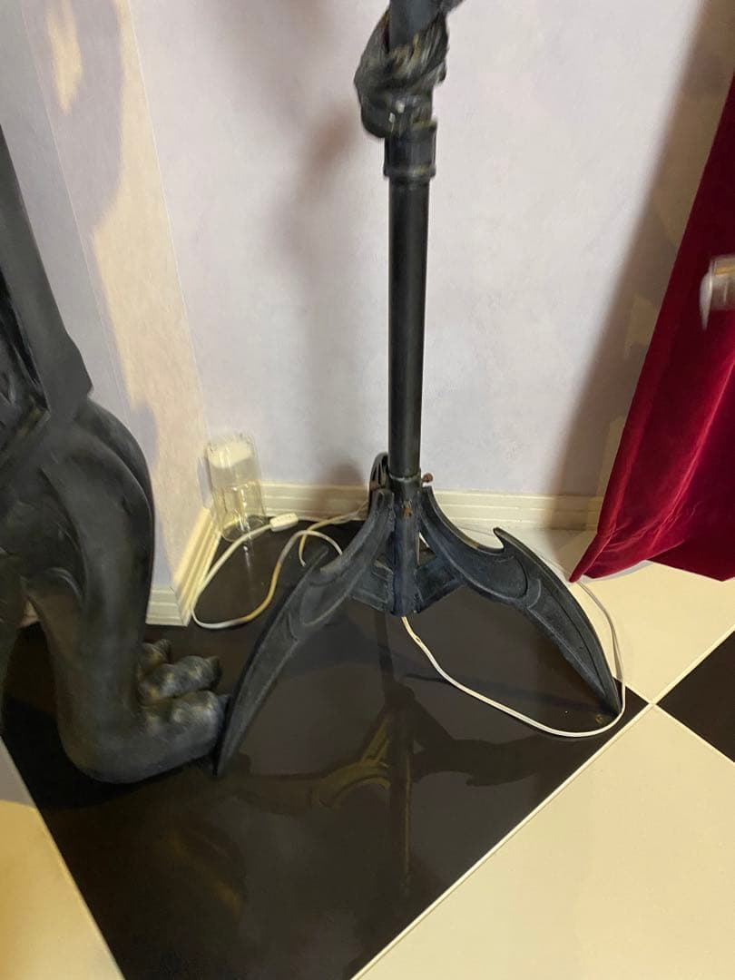 ドラゴンのランプ　飾ってただけで未使用