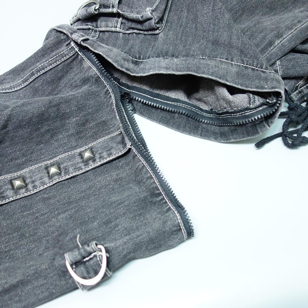 メ*メ様 TRIPP NYC X-STRAP PANT WASH BLACK D