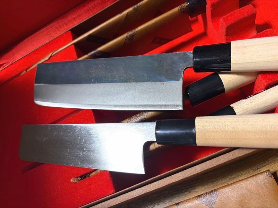 秀岳　和包丁　御料理包丁　6本セット　新品未使用　日本料理