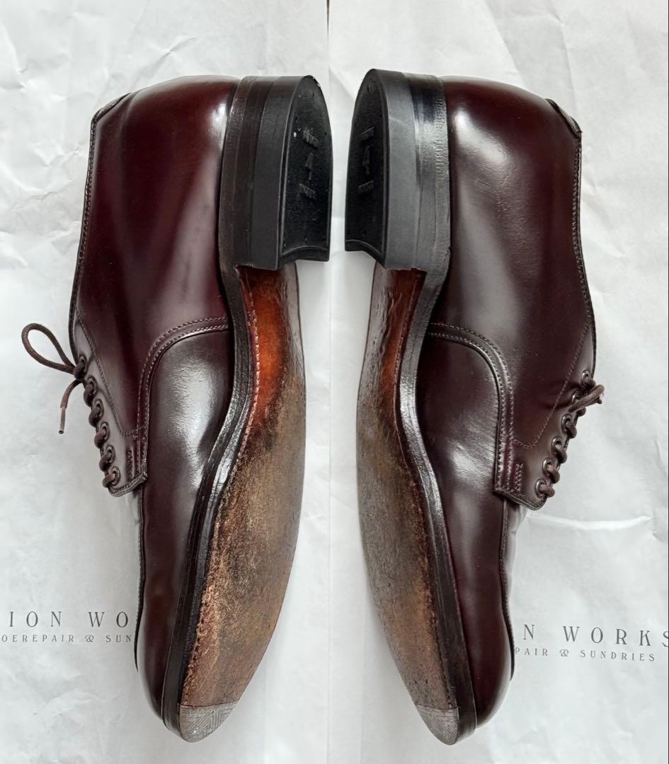 J*5様 ふふふふふ優遇なし オールデン シェルコードバン Vチップ 5492