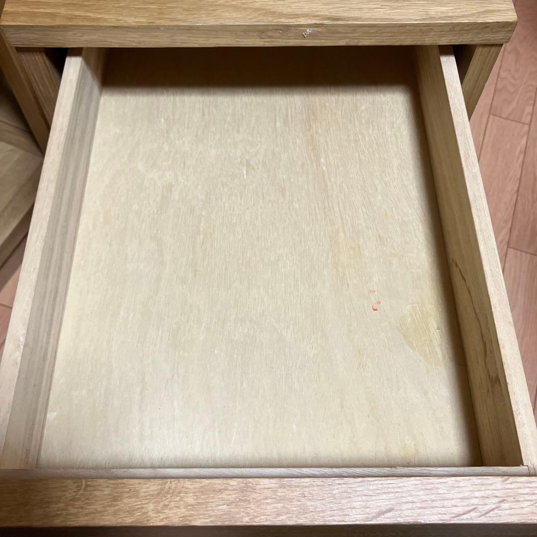 リベさん専用　無印良品 オーク材 デスクキャビネット