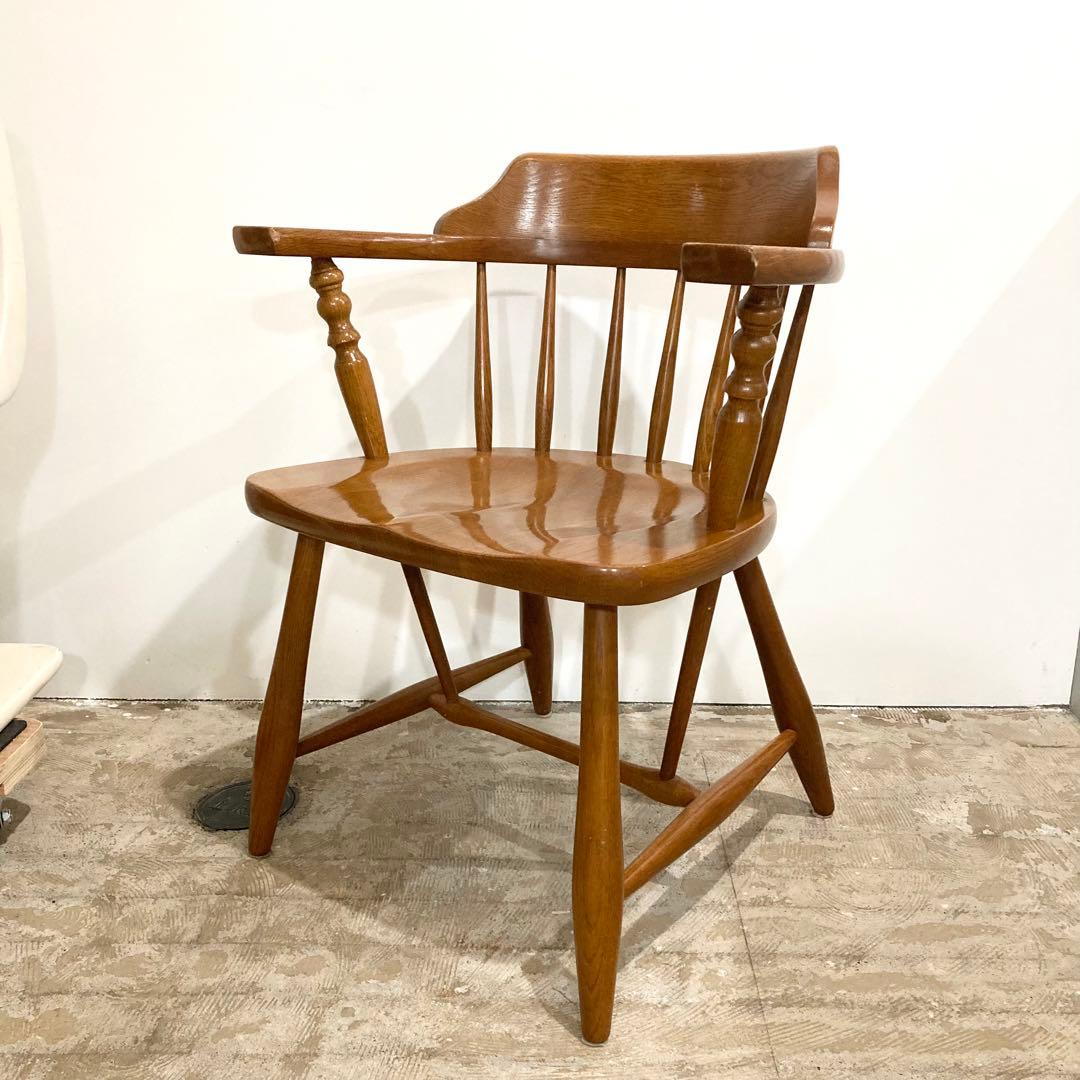 柏木工　クラウンチェア　レトロ　ヴィンテージ　KASHIWA ②