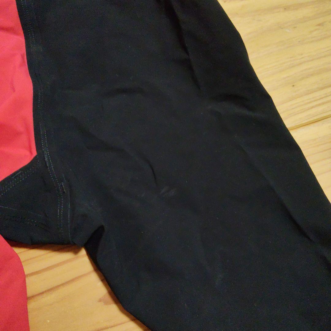 ミリナノ　speedo NSIロゴつき 大会用水着 SS 黒/赤