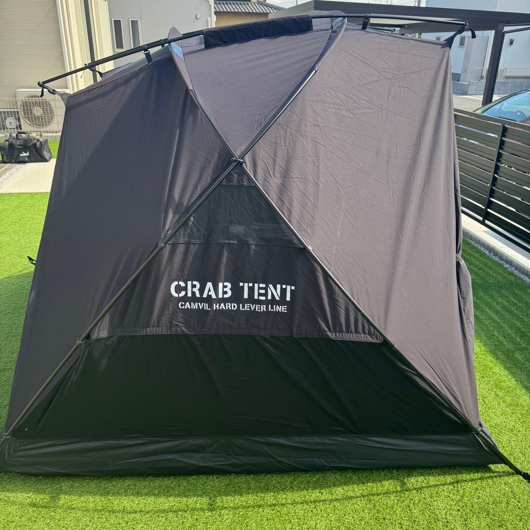 Camvil Crab 4P TCテント カニテント　ブラック TPU仕様