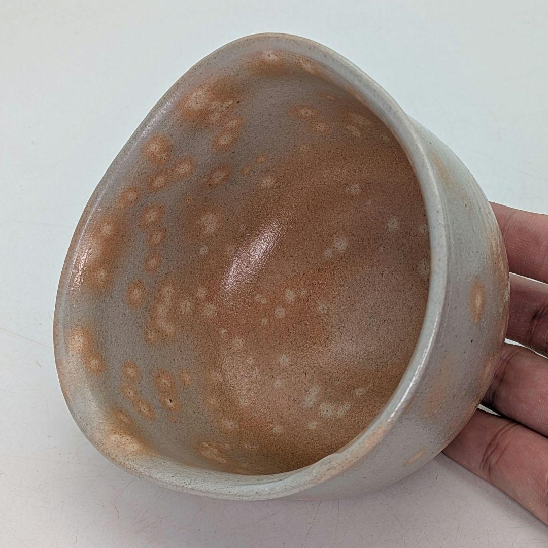 楽山窯 清水日呂志 金海茶盌（字：江戸千家十代 川上閑雪） 共箱栞 干支茶碗