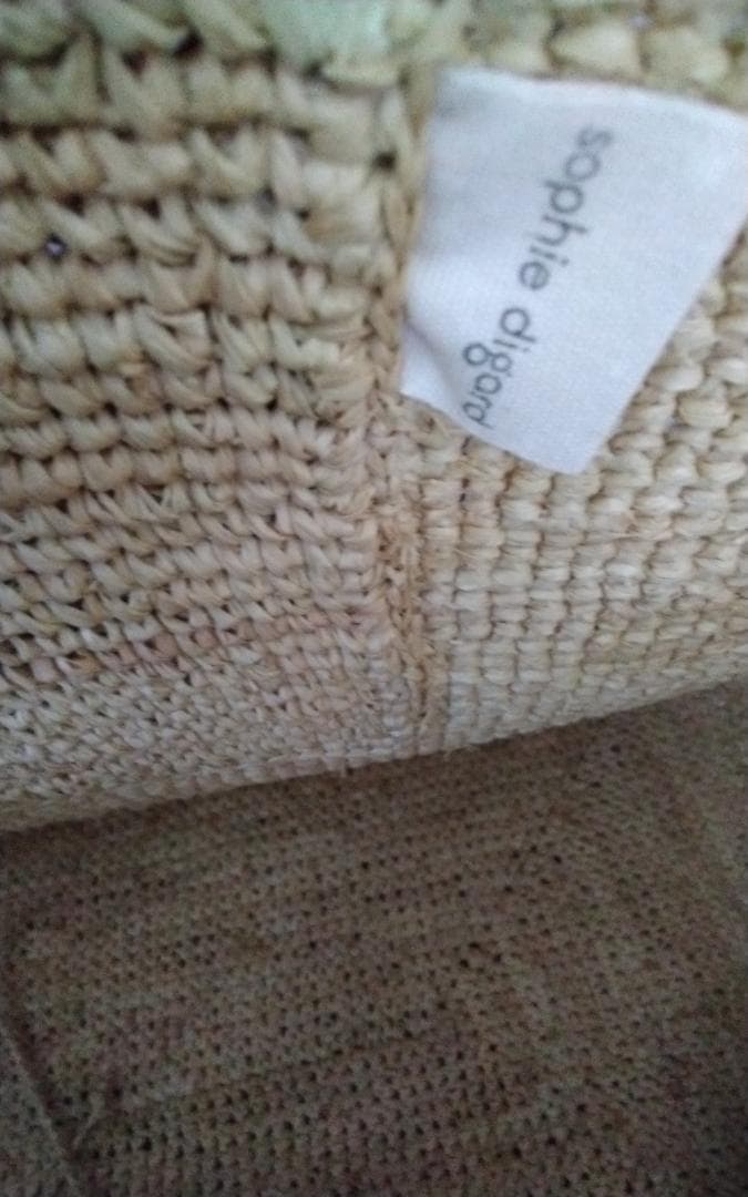 新品ソフィーディガールsophie digard かごバッグトートバッグ