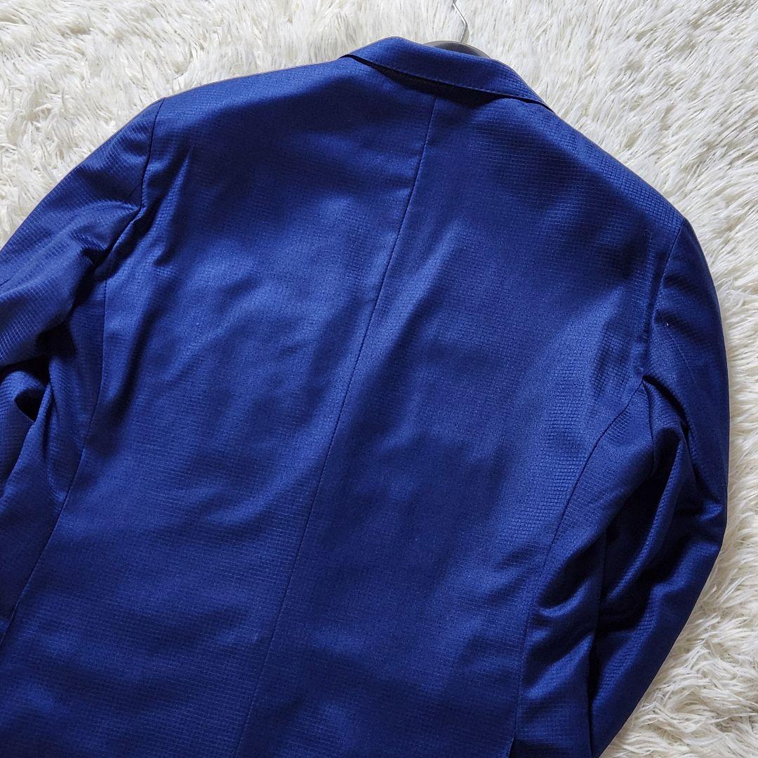 極美品✨XL相当 DORMEUIL スーツ セットアップ ペイズリー総柄