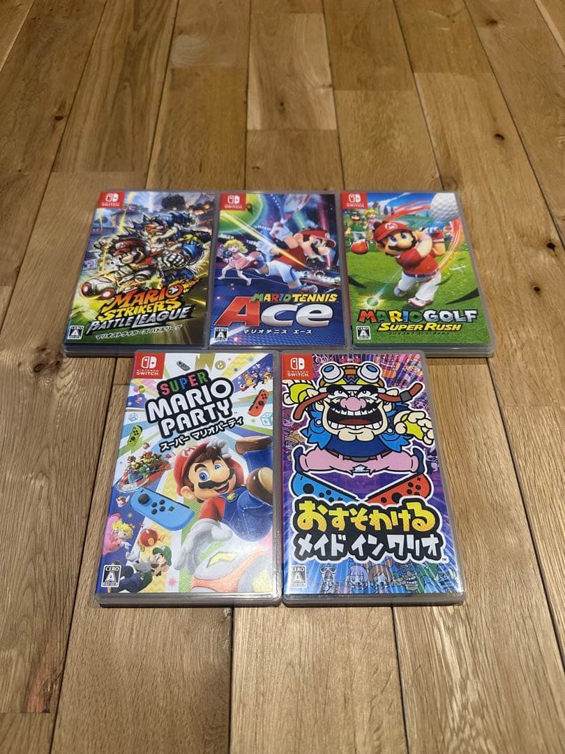 Nintendo Switch ゲームソフト 5本セット マリオパーティなど