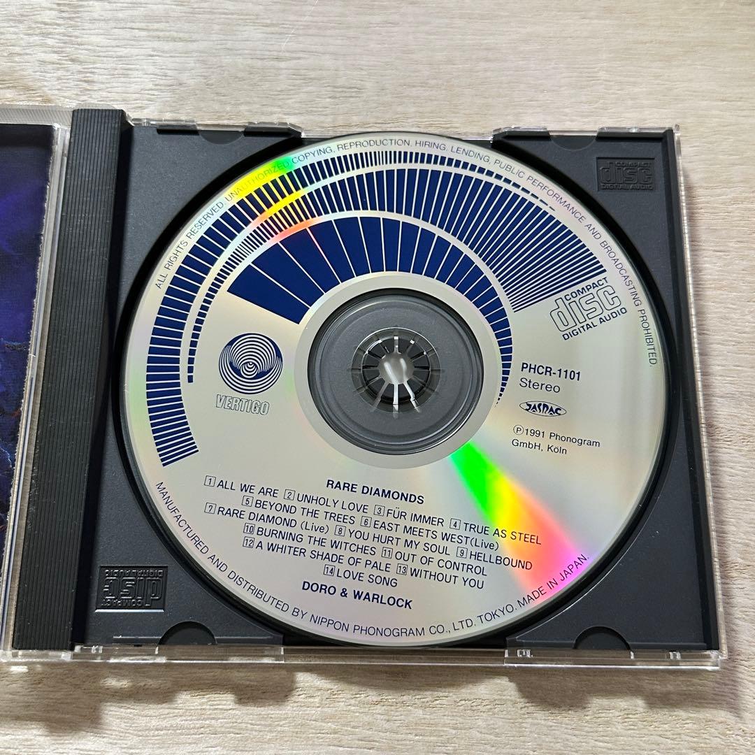 DORO & ワーロック/レア・ダイアモンズ【ヘビーメタルCD】