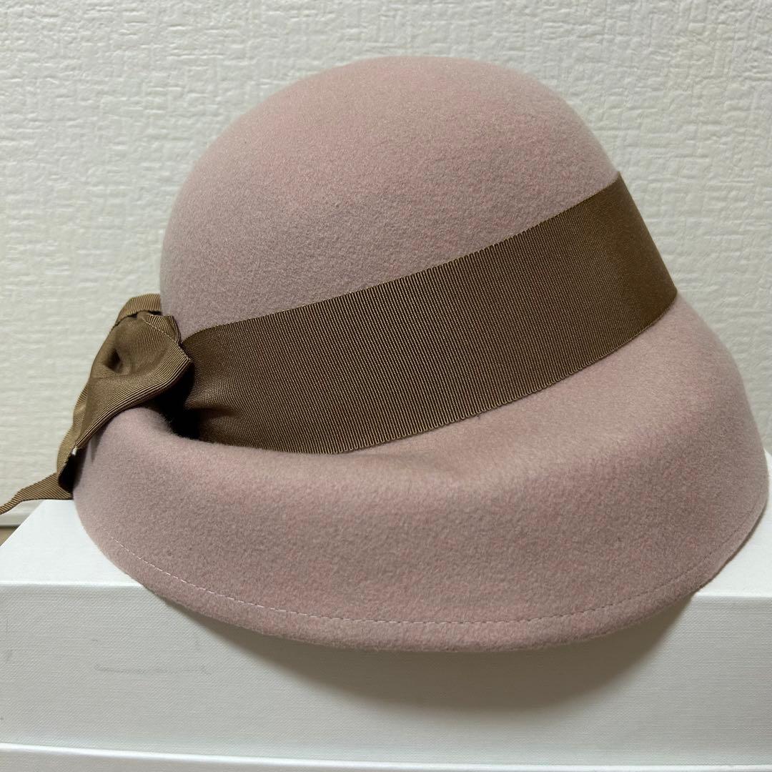 再値下げ‼️ CA4LA MOLLY ウールハット ピンク 定価¥21,450