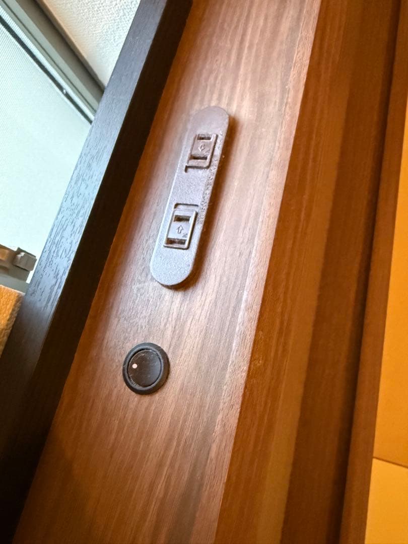 ニトリ　ダブルベッドフレーム ブラウン 収納付き