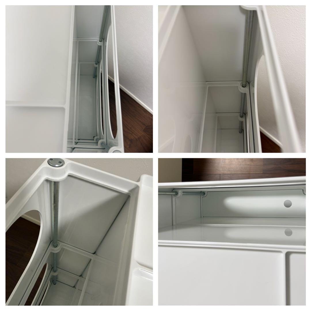 正規品 ジョエ・コロンボ　ボビーワゴン 3段5トレイ ホワイト