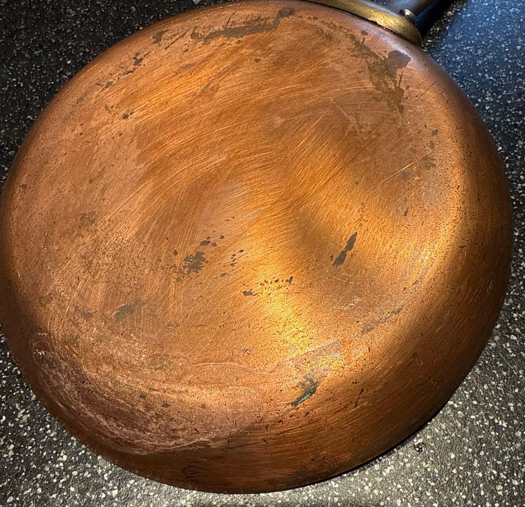 【美品】Mauviel純銅製片手フライパン20㎝