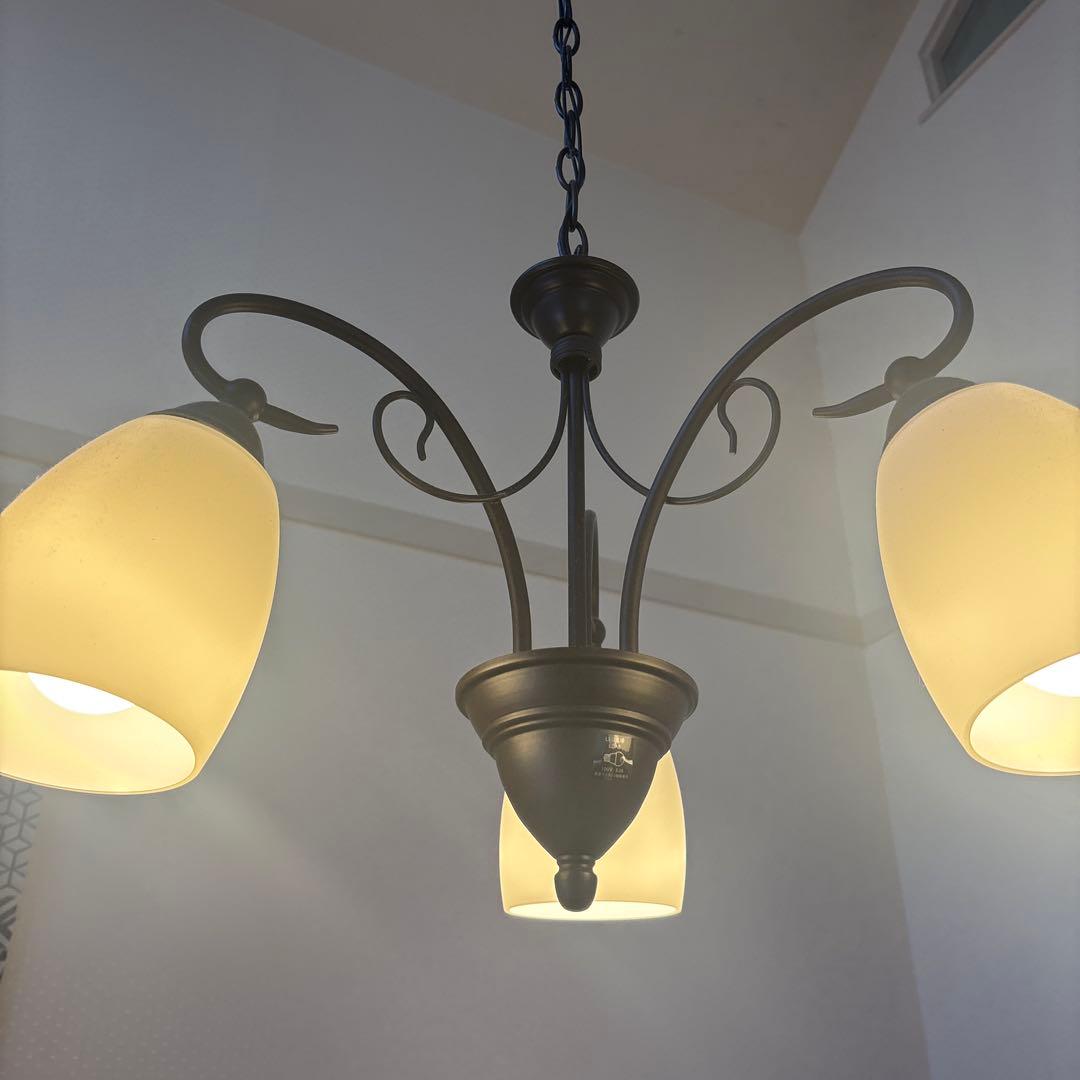 新品未使用　天井照明　ペンダントライト シャンデリア　斜面　レトロモダン