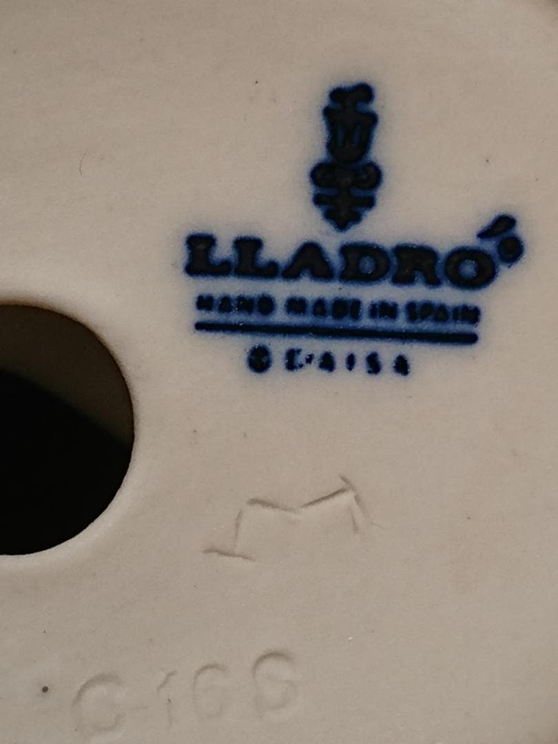 【美品】ビンテージ　リヤドロ　アヒル　陶器　置物　インテリア　工芸品A3090