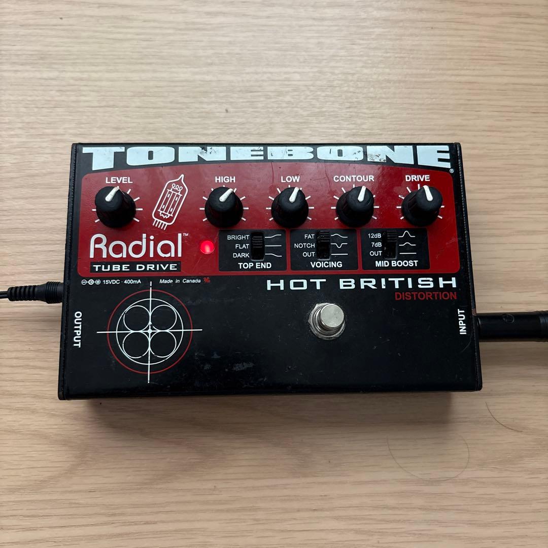 radial tonebone hotbritish ディストーション