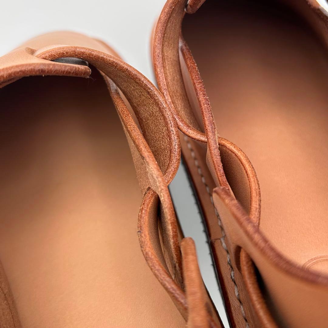 111 定価48000円 アールアトリエ 牛革 シューズ ビブラムソール