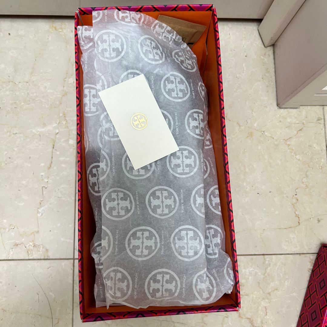 トリーバーチ　ツイードフラットシューズ　パンプス　バレエシューズ　未使用近し