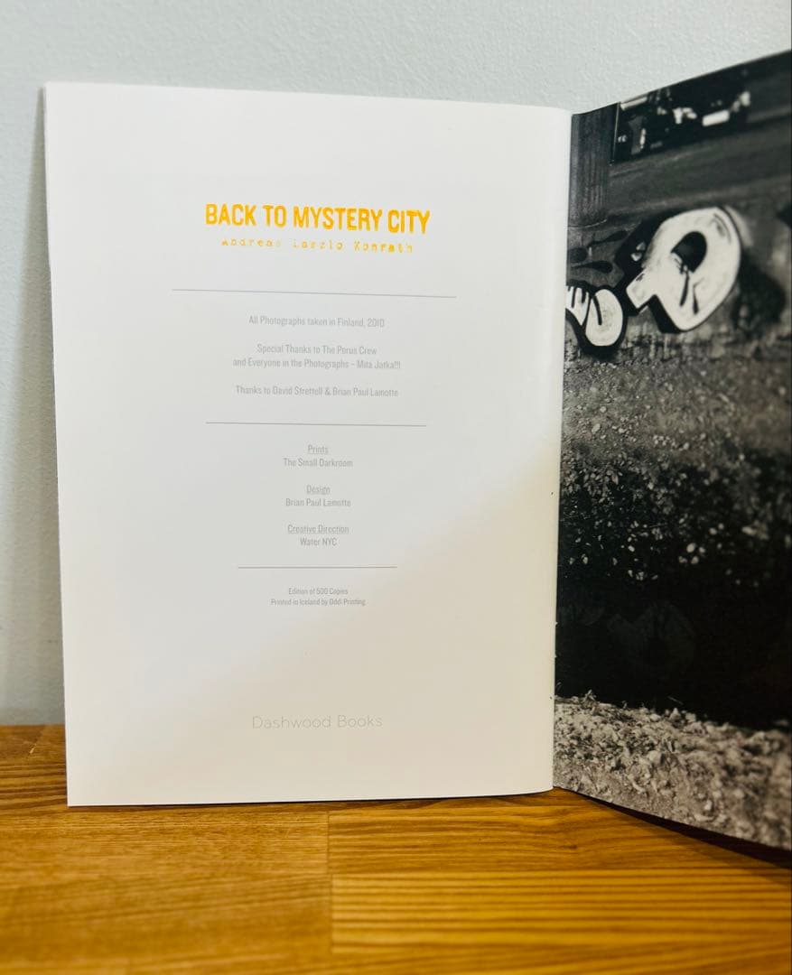 希少　BACK TO MYSTERY CITY　アンドレアス・ラズロ・コンラート