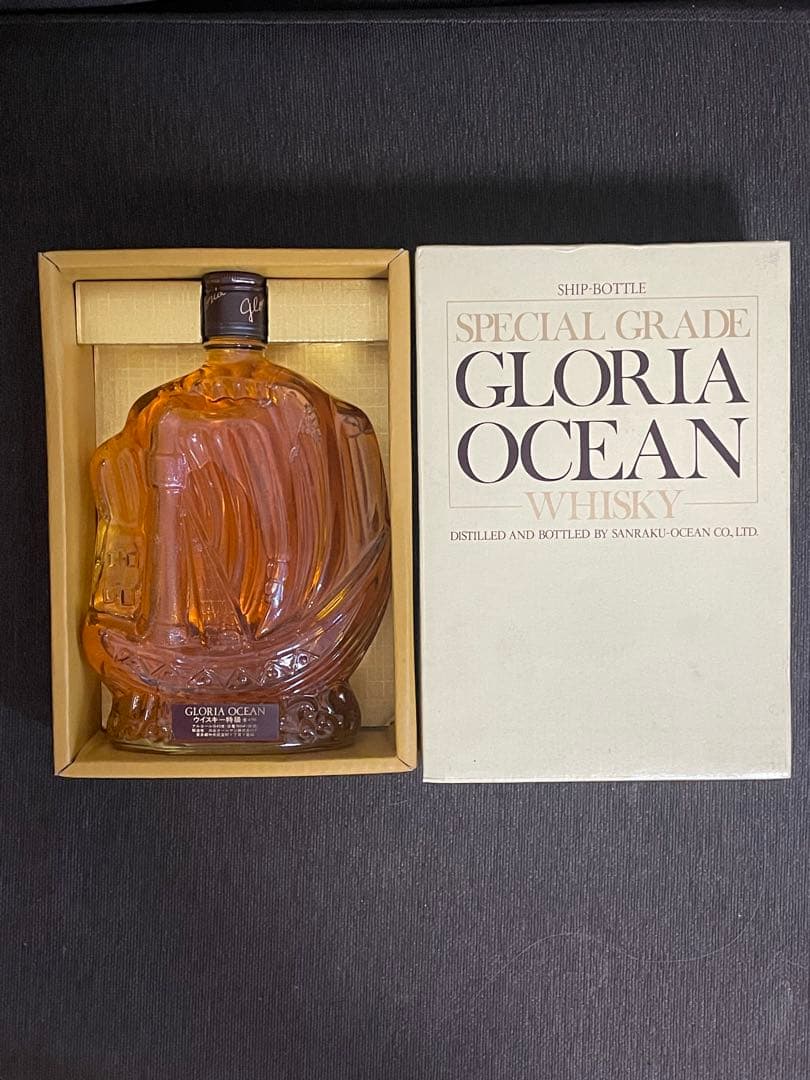 箱付未開栓特級GLORIA OCEAN シップボトル760ml Alc 43%