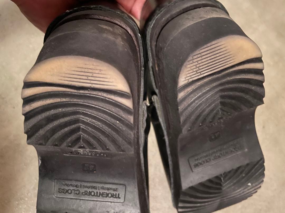 TROENTORPトロエントープclosed back Swedish clog