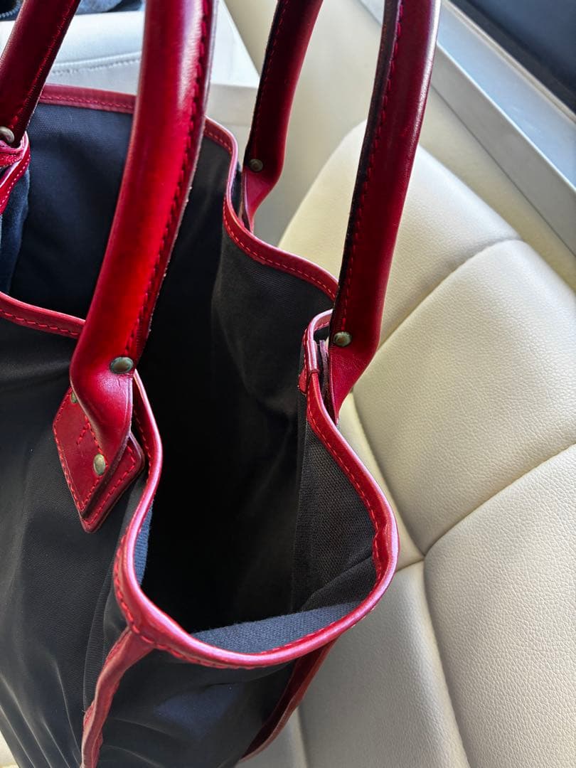 Felisi 黒赤 トートバッグ