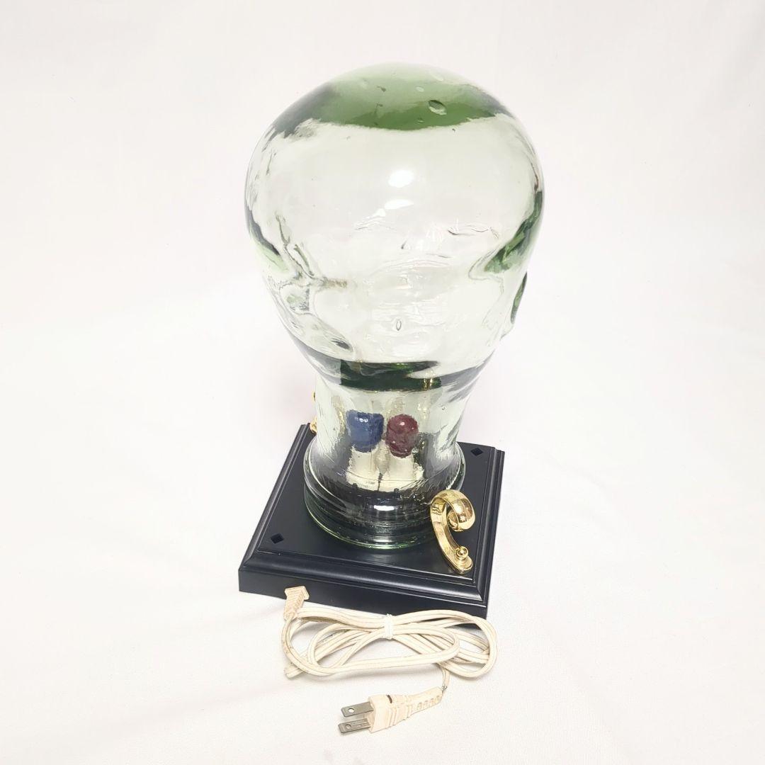 ガラス製　ヘッドマネキン　ディスプレイ什器