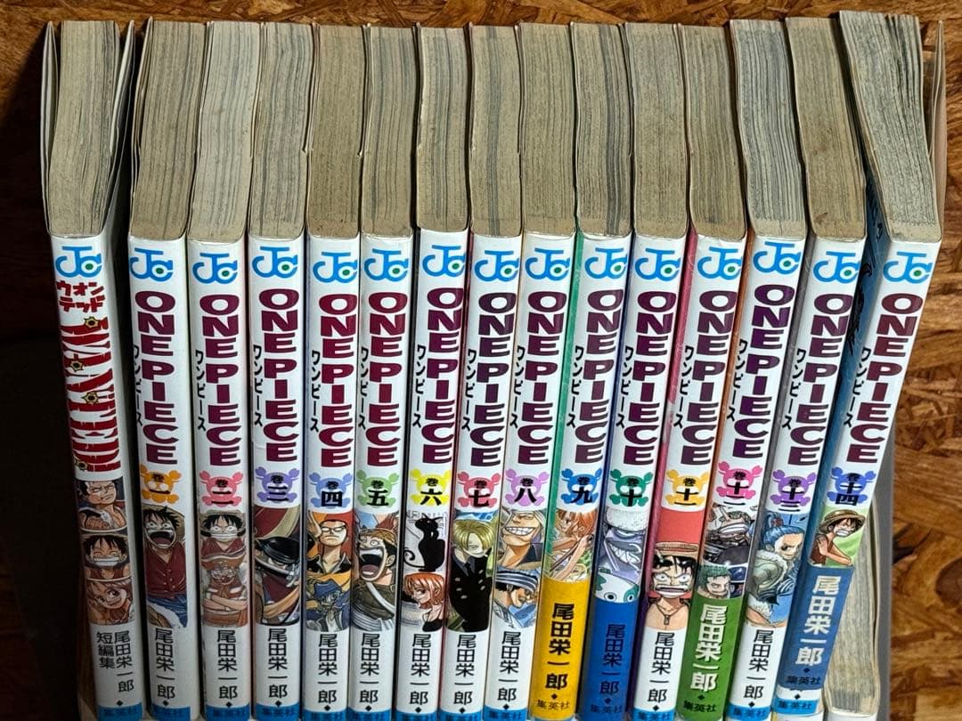 ワンピース1巻〜31巻(27&29無し)尾田栄一郎ウォンテッド30冊中28冊初版