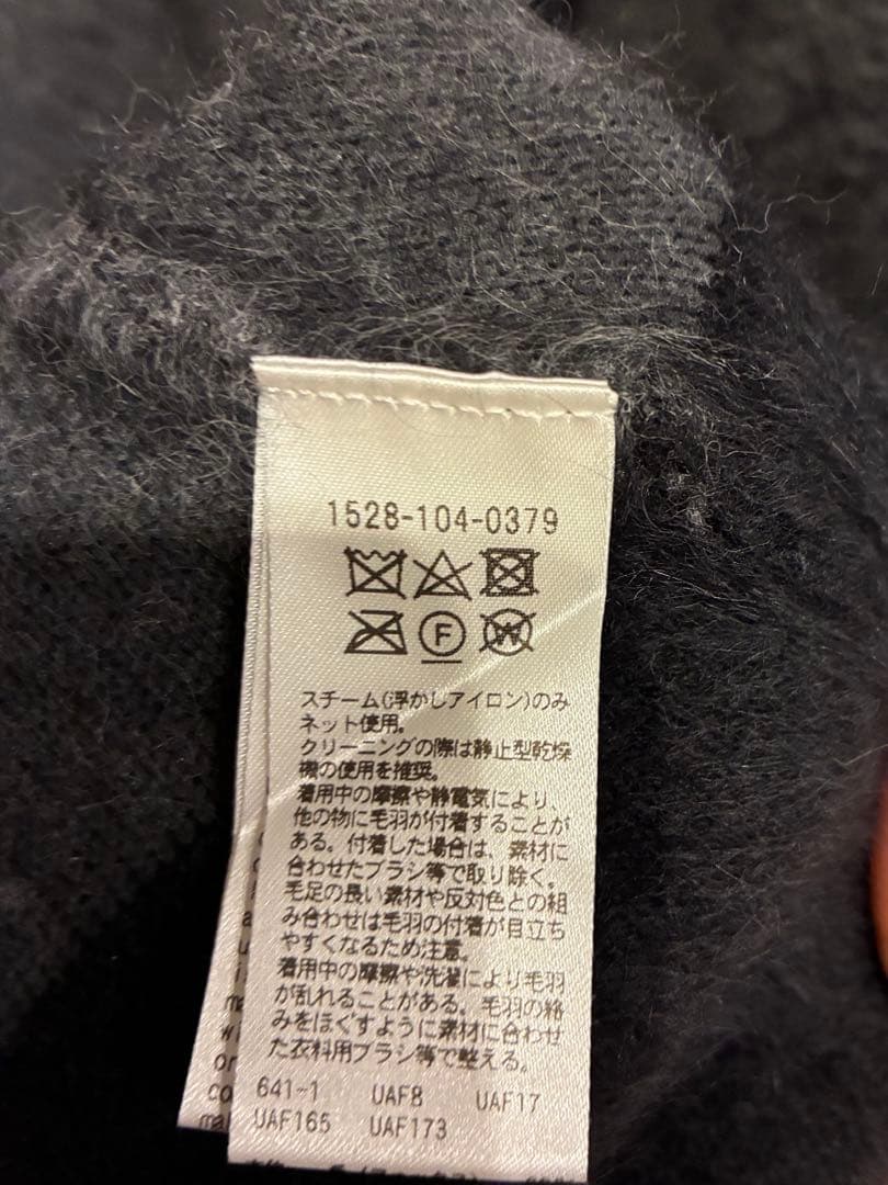 ユナイテッドアローズ　フォックスカシミヤケープ