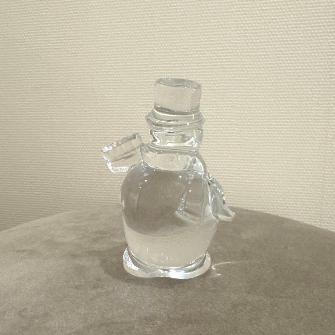 バカラ　雪だるま　モップ　置物