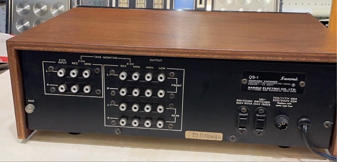 サンスイ QS-1 4チャンネル シンセサイザー