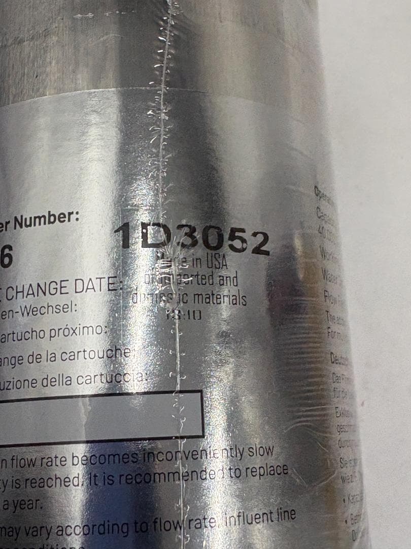 PENTAIR EVERPURE 4DC 浄水器カートリッジ 6本セット