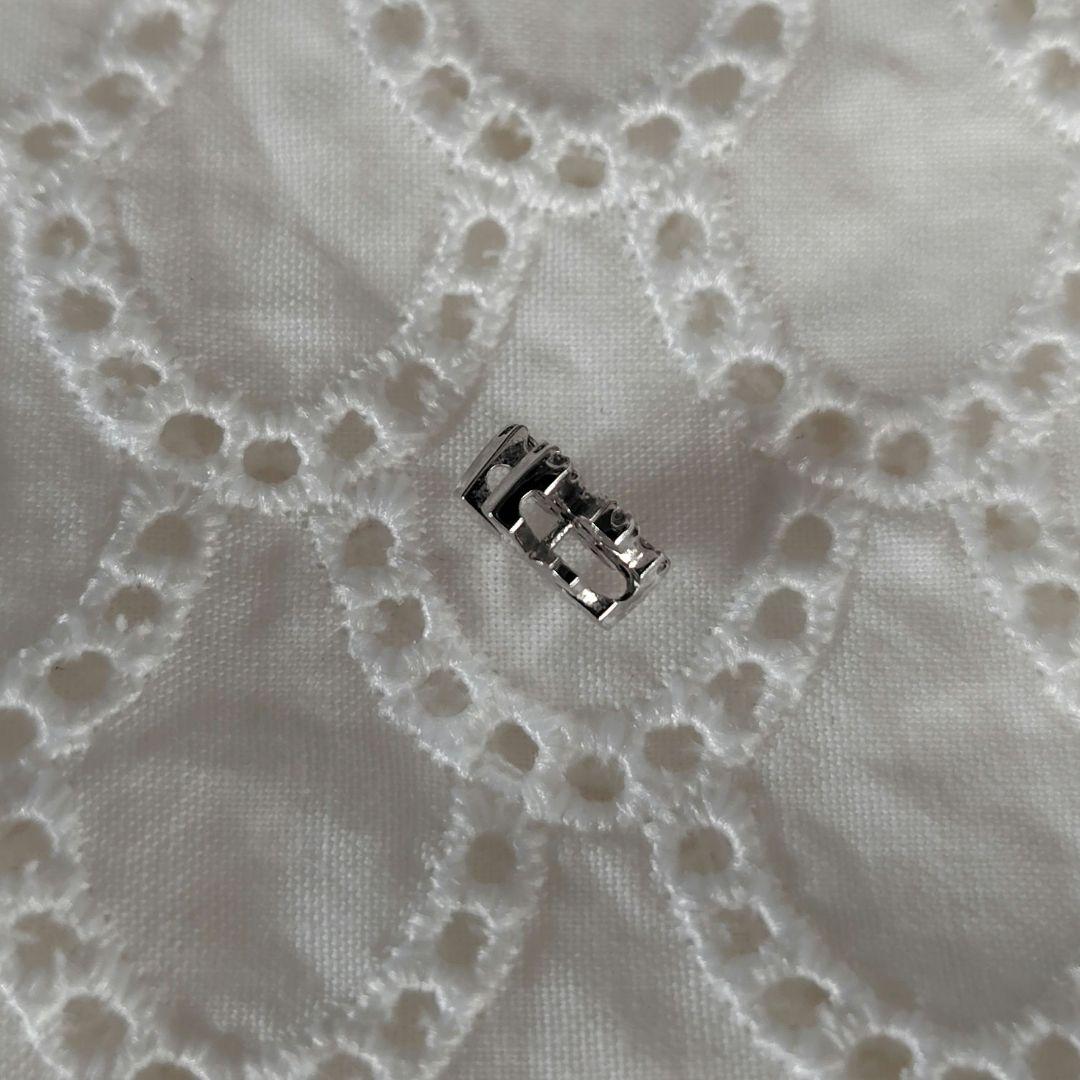 ダイヤモンド　18K 刻印　ネックレスチャーム　TAKE-UP 雪の結晶　スノー